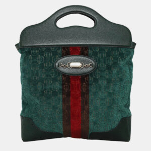 Gucci Velvet Horsebit Shopper Bag