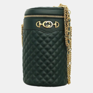 Gucci Zumi Medium Leather Cylinder Shoulder Bag