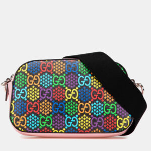 Gucci Multicolor GG Supreme Psychedelic Crossbody Bag