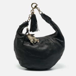 gucci black leather sienna hobo