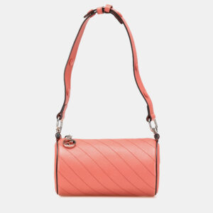 Gucci Pink Mini Leather Blondie Shoulder Bag