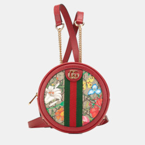 Mini GG Supreme Flora Round Ophidia Backpack
