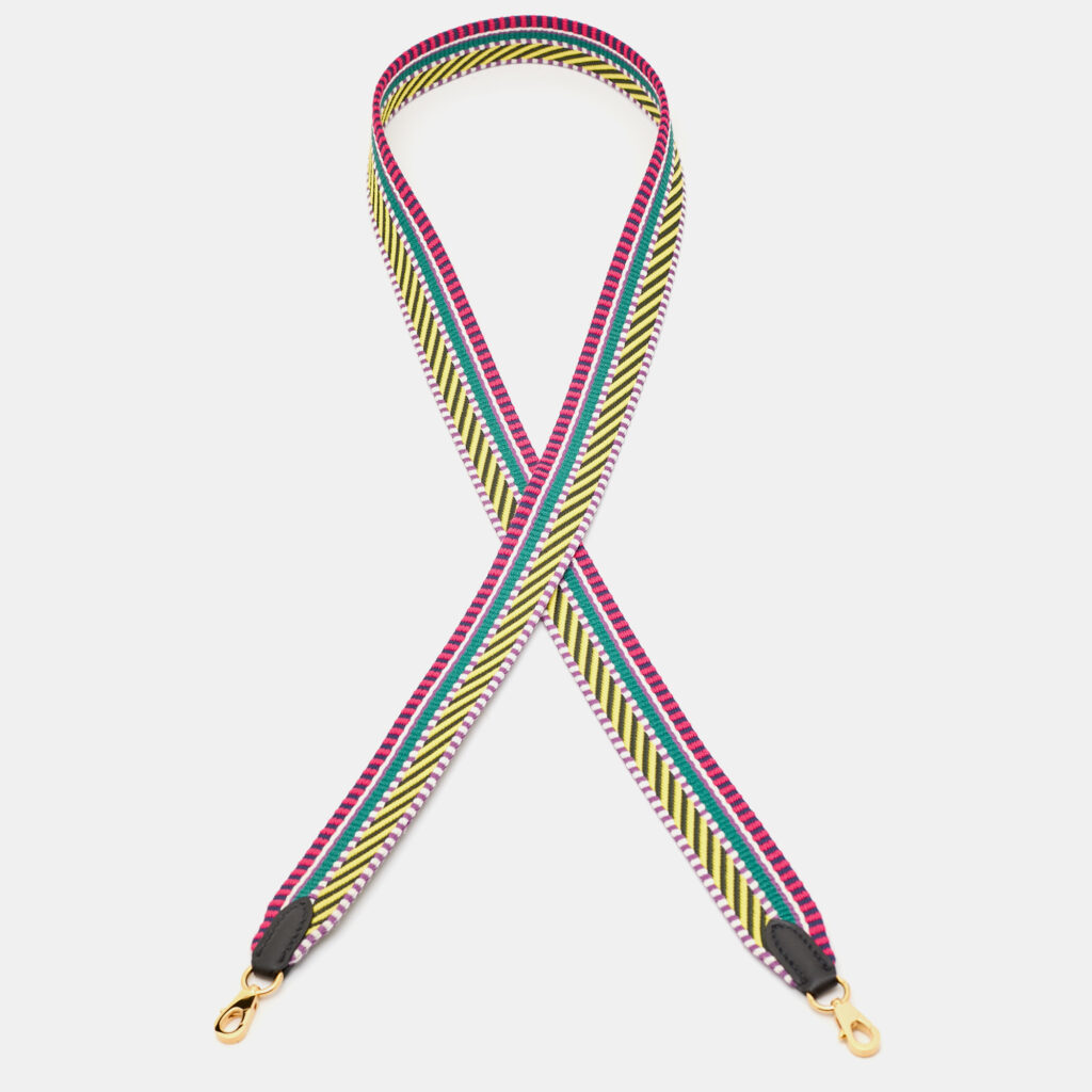 luxury-women-hermes-new-accessories-p1152485-004 Hermès Multicolore/Noir Canvas and Swift Leather Sangle Cavale Bag Strap