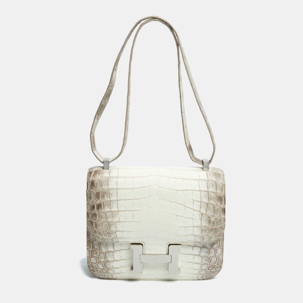 luxury-women-hermes-new-handbags-p1024574-021 Hermès Blanc Crocodile Niloticus Himalaya Palladium Finish Constance III 24 Bag
