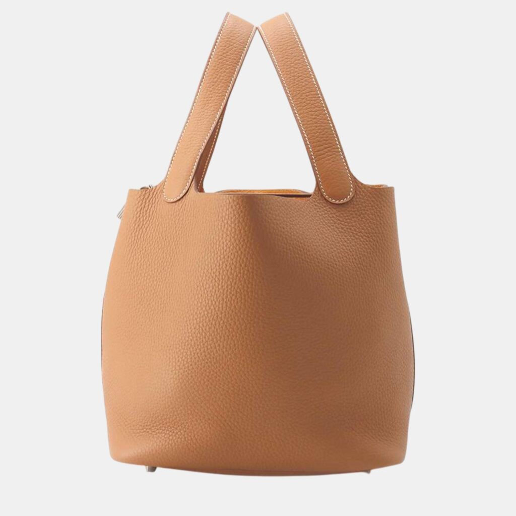 luxury-women-hermes-new-handbags-p1127813-001 Hermes Gold Taurillon Clemence Picotin Lock 22 Handbag