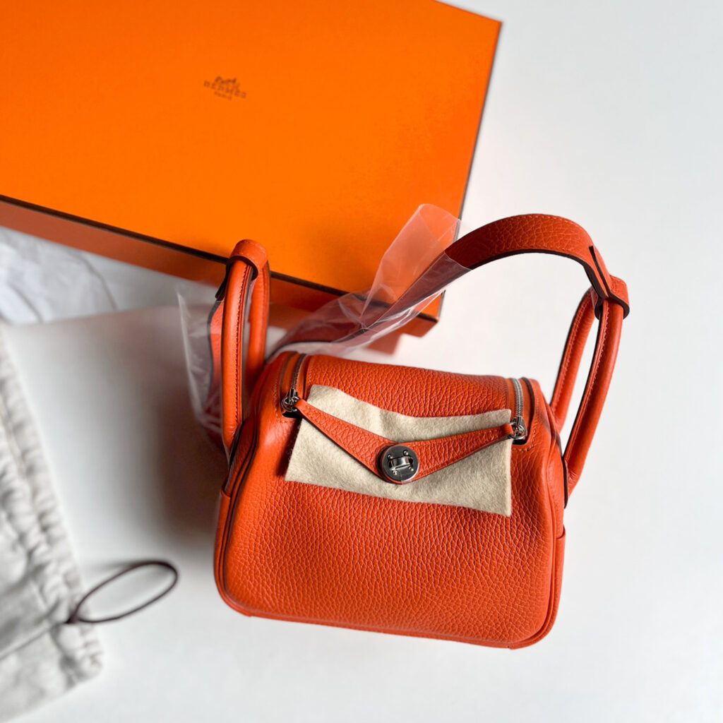 luxury-women-hermes-new-handbags-p1143542-001 Hermes Flame Orange Leather Mini Lindy Bag