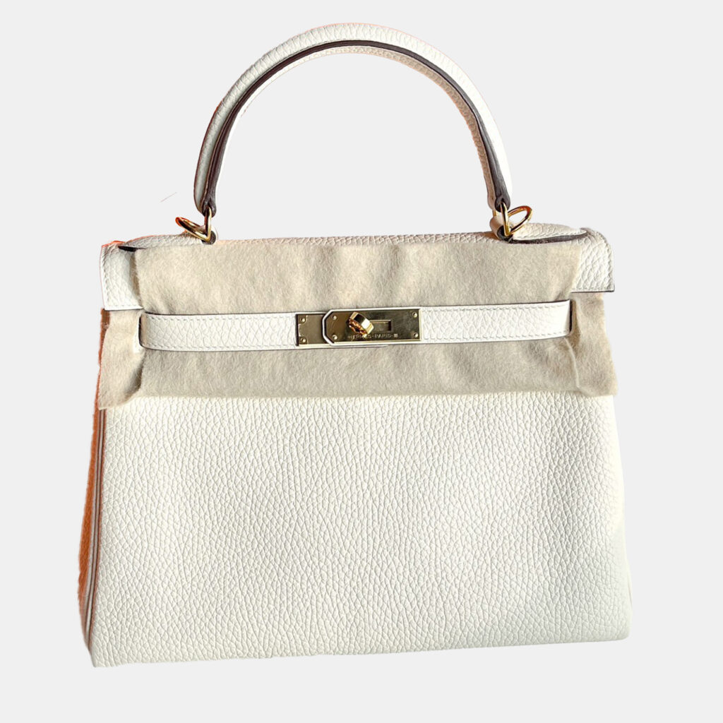 luxury-women-hermes-new-handbags-p1143582-001 Hermes Cream White Leather Kelly 28 Top Handle Bag