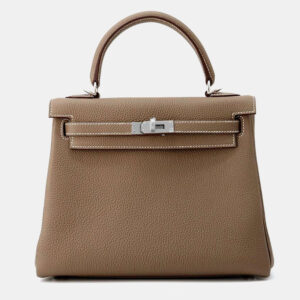 Hermes Blue Indigo Negonda Leather Garden Party TPM Tote Bag
