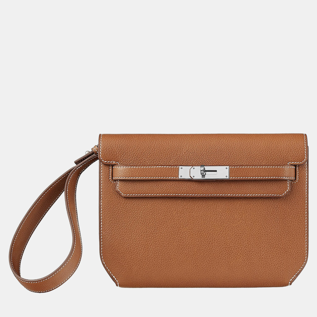 luxury-women-hermes-new-handbags-p1163554-001 Hermes Fauve Kelly Depeches 25 Pouch Bag