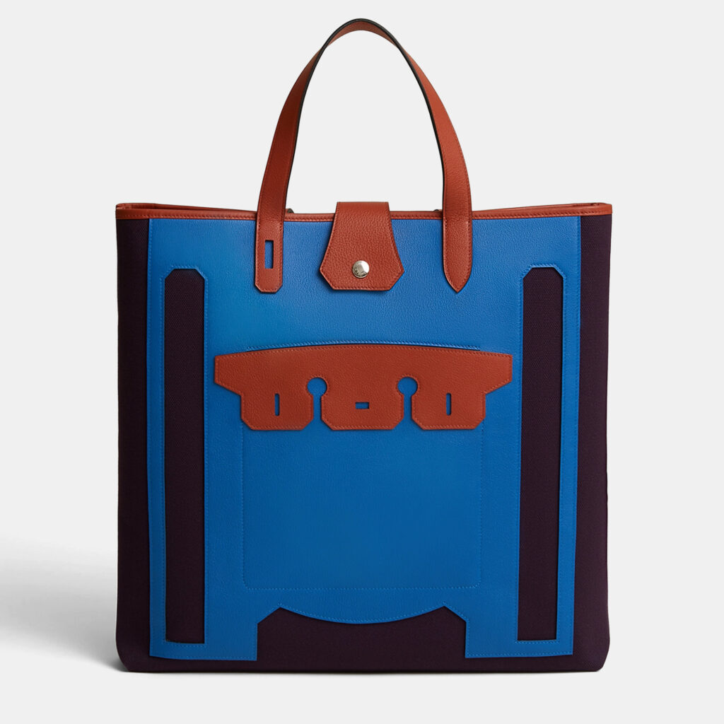 Hermes Sac Decoupe Monsieur B, Grand Modele Bag