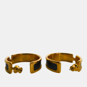 Olympe Earrings in Black GHW