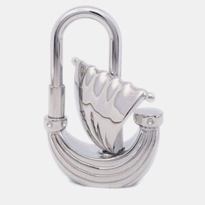 Hermes L'Air de Paris Yacht Silver Cadena Lock Bag Charm