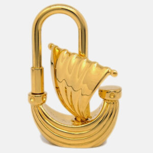 Hermes L'Air de Paris Yacht Gold Cadena Lock Bag Charm