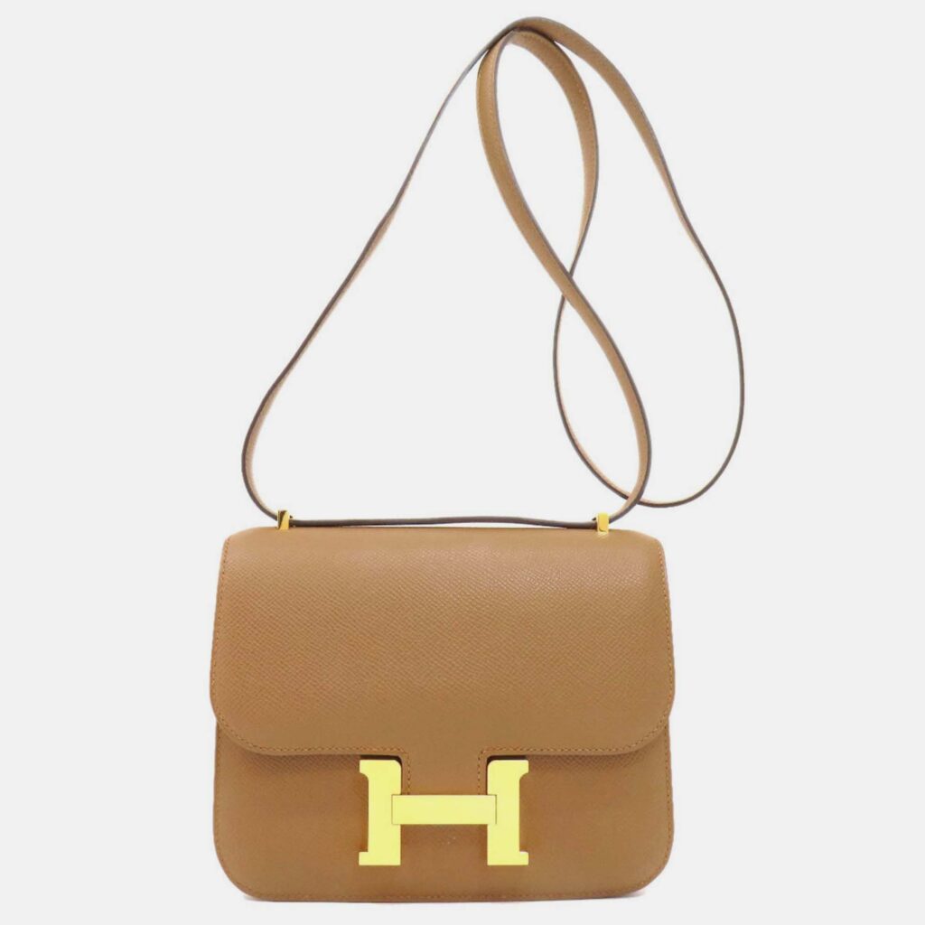 luxury-women-hermes-used-handbags-p1015463-005 Hermes Brown Epsom Constance Bag