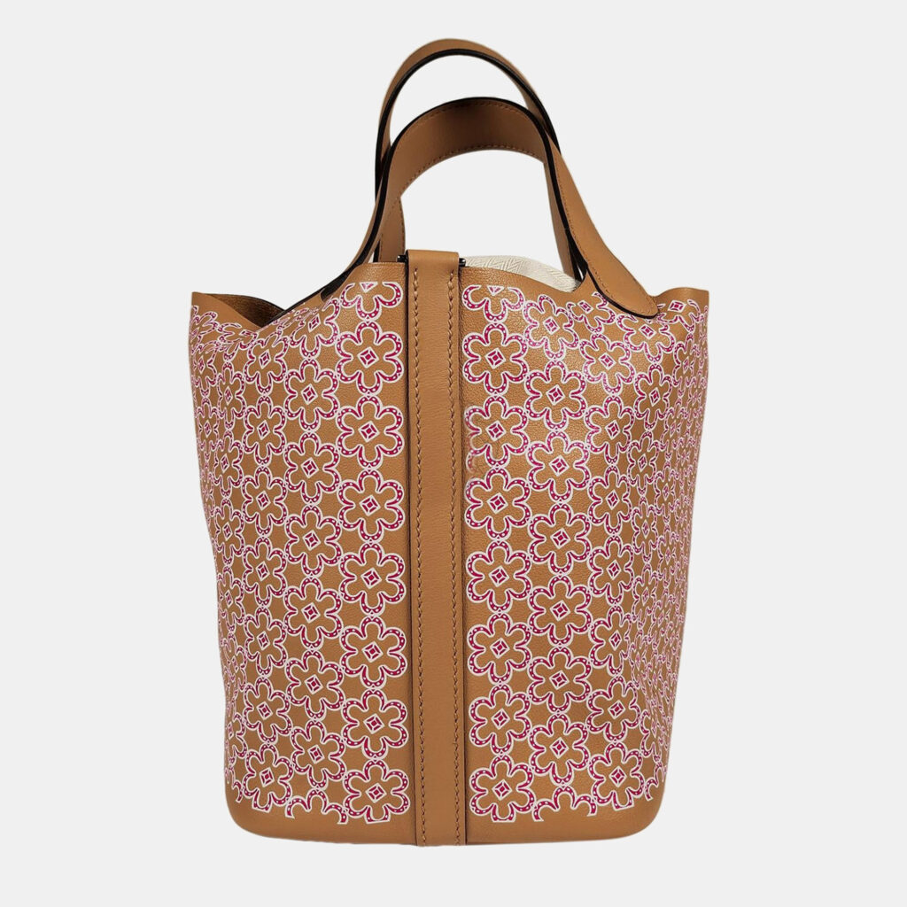 luxury-women-hermes-used-handbags-p1082194-001 Hermes Lucky Daisy Picotin Lock 18 Handbag