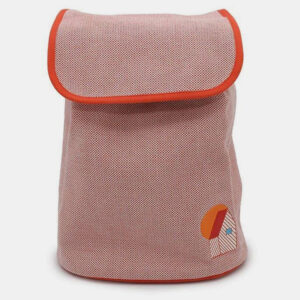 Hermes Orange / Framboise Cotton Les Cabanes Backpack