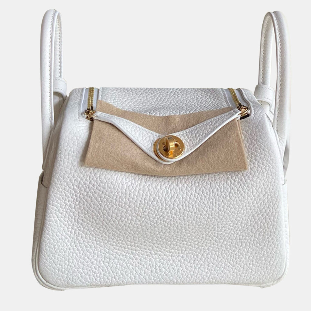 luxury-women-hermes-used-handbags-p1131728-001 Hermes Pink Leather Mini Lindy 19 Crossbody Bag