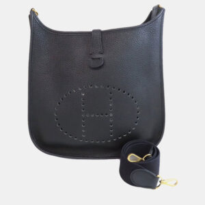 Hermes Orange and Olive Green Garden Party TPM Handbag