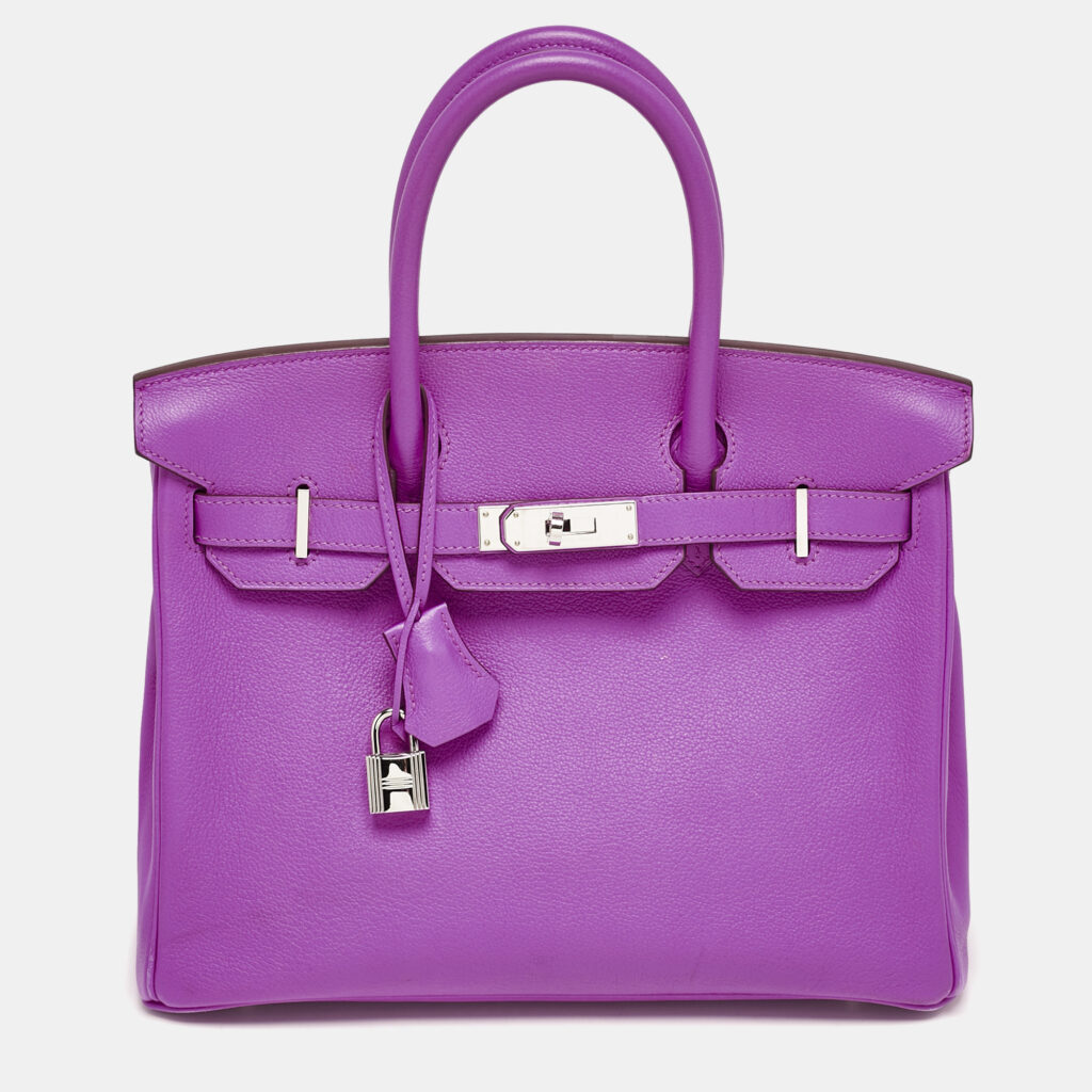 luxury-women-hermes-used-handbags-p1139800-015 Hermes Magnolia Evercolor Leather Palladium Finish Birkin 30 Bag