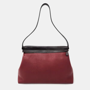 Hermes Red Leather Yeoh Bag
