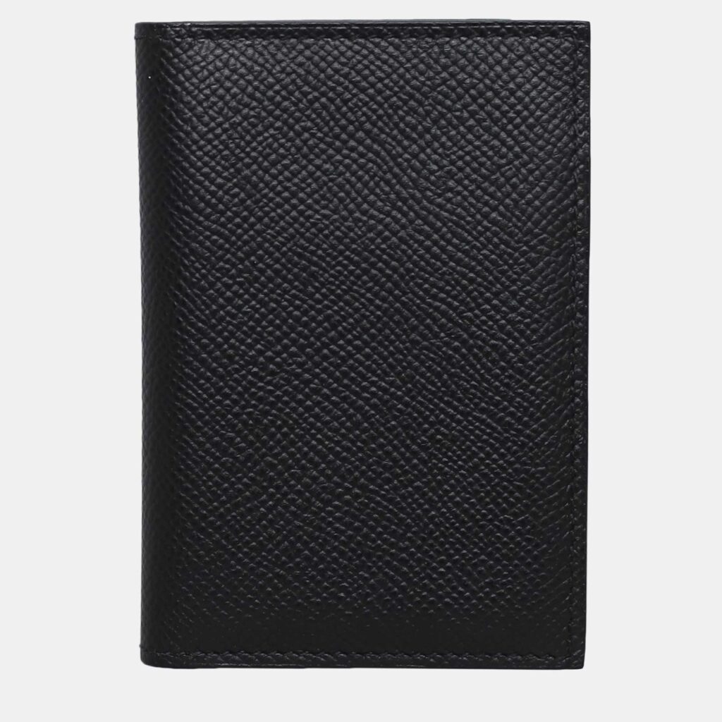 luxury-women-hermes-used-handbags-p1162993-002 Hermes Black Epsom Leather MC2 Euclide Card Holder
