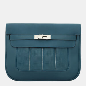 Hermes Blue  Berline 28 Shoulder Bag