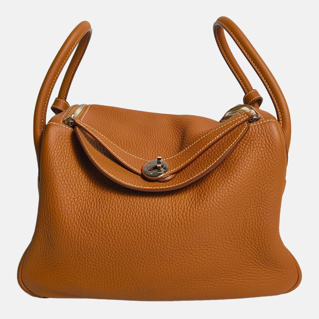 luxury-women-hermes-used-handbags-p1163067-003 Hermes Gold Clemence Lindy 30