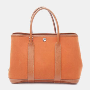 Hermes Orange Potiron Garden Party TPM Bag