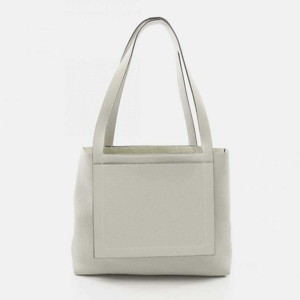 luxury-women-hermes-used-handbags-p1163975-009 Hermes Clemence Leather Cabas 31 Tote Bag
