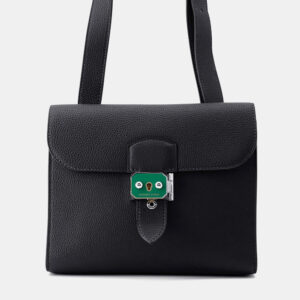 Hermes Sac Adepesh 21 Caban Togo Leather Shoulder Bag