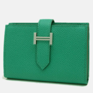 Hermes Bearn Mini Epsom Leather Wallet
