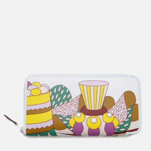 Hermes Azap Silk'in Multicolor Swift Leather Wallet