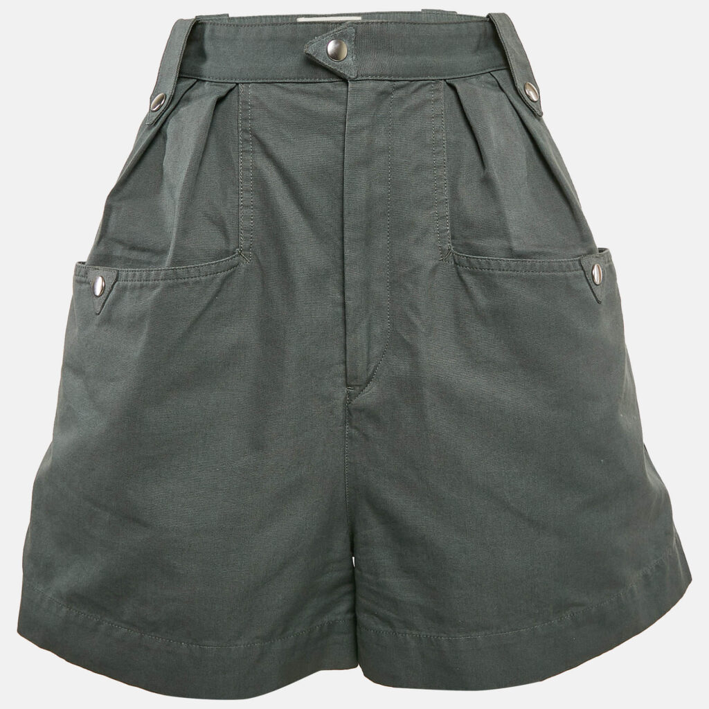 Isabel Marant Etoile Green Cotton Shorts L