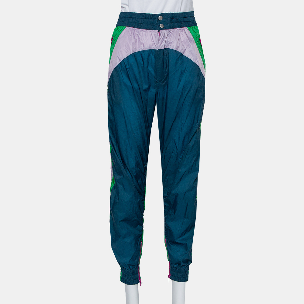 luxury-women-isabel-marant-new-clothes-p429399-008 Isabel Marant Color Block Synthetic Raruso Joggers M