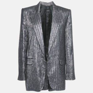 Isabel Marant Black Lam&eacute; Blazer S