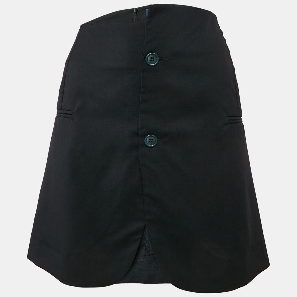 luxury-women-jacquemus-used-clothes-p1130146-002.jpg Jacquemus Navy Blue Gabardine Mini Skirt M