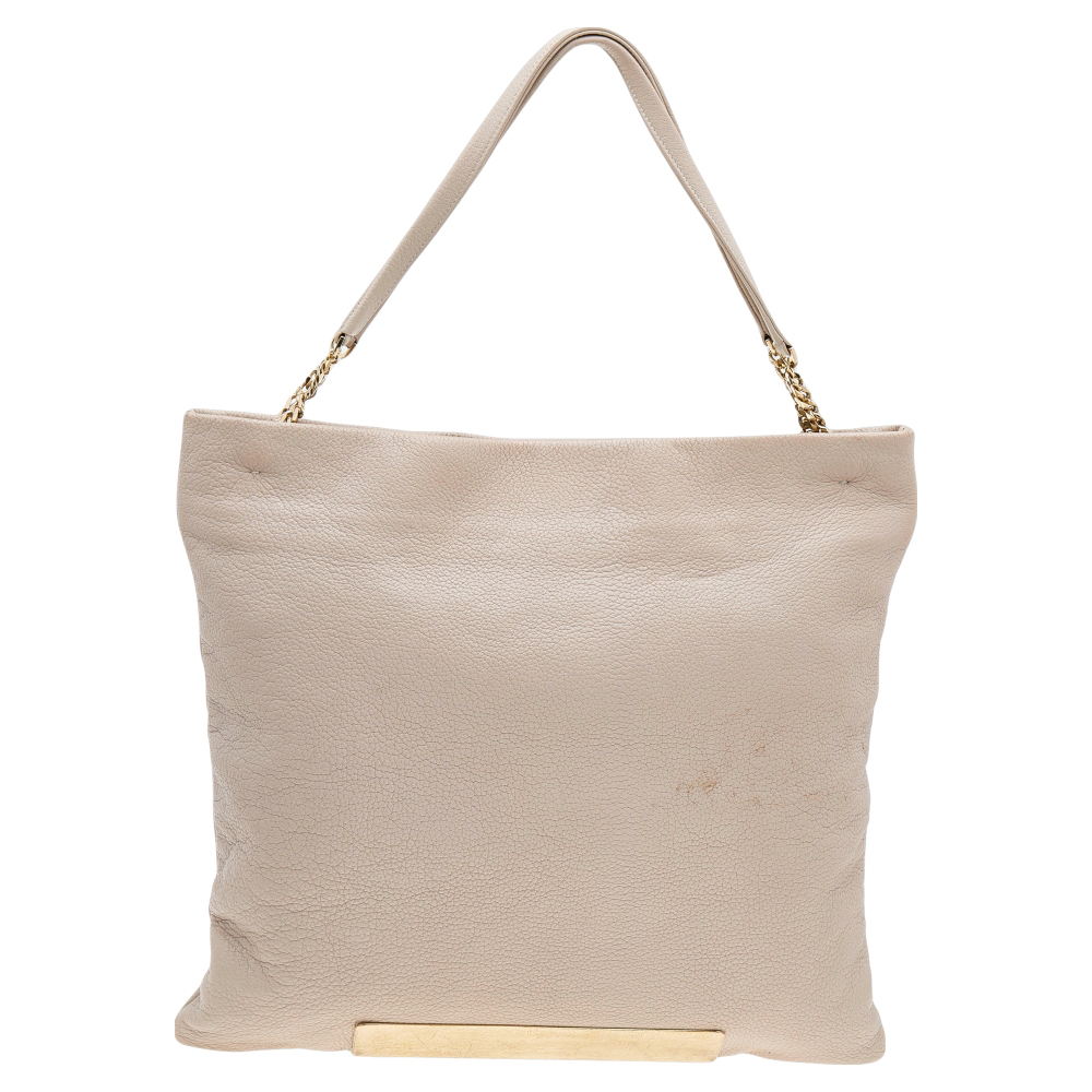 luxury-women-jimmy-choo-used-handbags-p596507-008-2 Jimmy Choo Beige Leather Large Charlie Tote