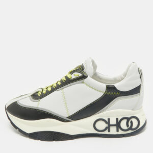 Jimmy Choo Multicolor Leather Raine Sneakers Size 39