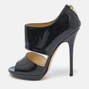 Stuart Weitzman Grey Leather Ankle Strap Sandals Size 38.5