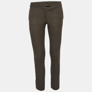 Joseph Green Gabardine Ankle-Length Pants S