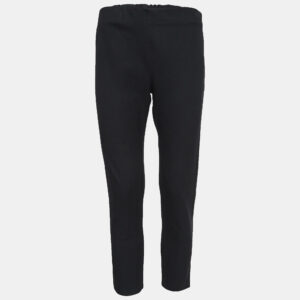 Joseph Black Stretch Gabardine Ankle Length Pants M