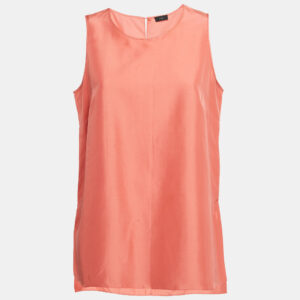 Joseph Pink Silk Sleeveless Top L