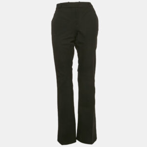 Joseph Black Gabardine Wide Leg New Rocket Trousers L