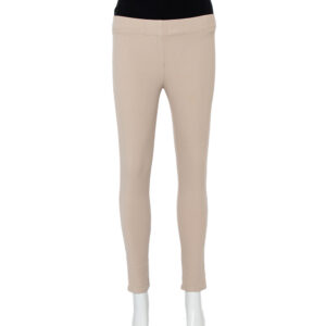 Joseph Beige Stretch Gabardine Leggings S