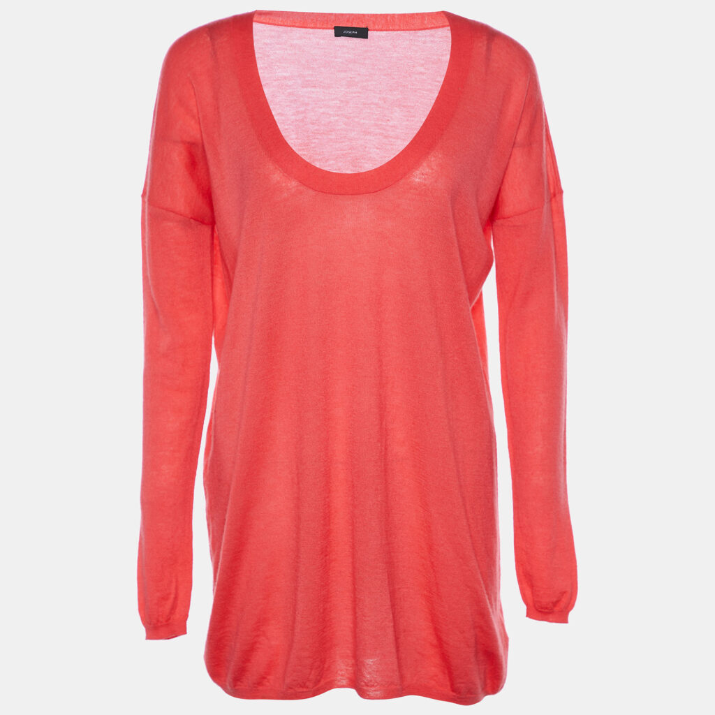 luxury-women-joseph-used-clothes-p784473-001 Joseph Pink Cashmere Tunic M