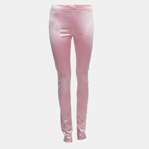 Junya Watanabe Commes Des Garcons Pink Jersey Leggings L