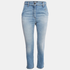 Just Cavalli Washed Blue Denim Skinny Jeans S Waist 26"