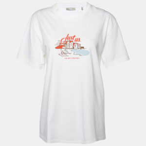 Kith White Printed Cotton Crew Neck T-Shirt XS