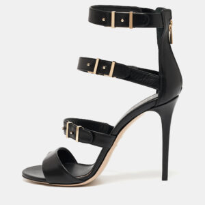 Tod's Navy Blue Cutout Suede Platform Sandals Size 40
