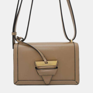Loewe Beige Leather Barcelona Mini Shoulder Bag